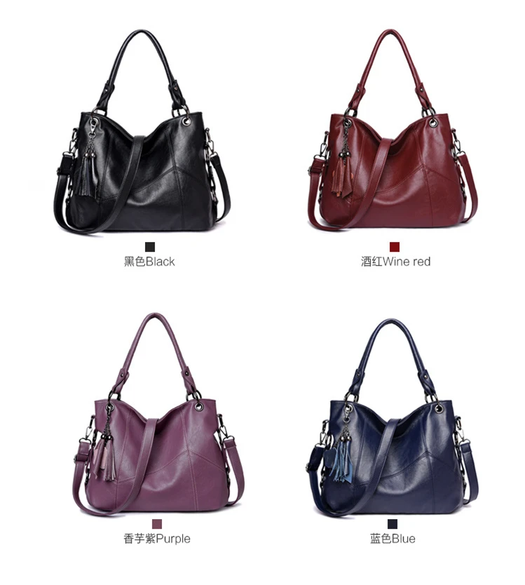 De Couro Das Mulheres Elegantes Bolsas De