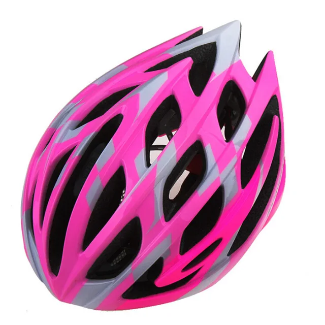 Basecamp ультралегкий велосипедный шлем Casco Ciclismo интегрированный литой велосипедный шлем MTB велосипедный шлем с 3 линзами BC-018 - Цвет: Pink