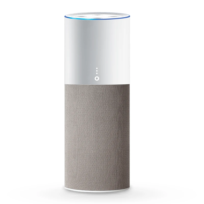 Искусственные интеллектуальные динамики AI Bluetooth беспроводной домашний портативный Wi-Fi голосовой помощник 15h стерео музыка объемный - Цвет: Белый