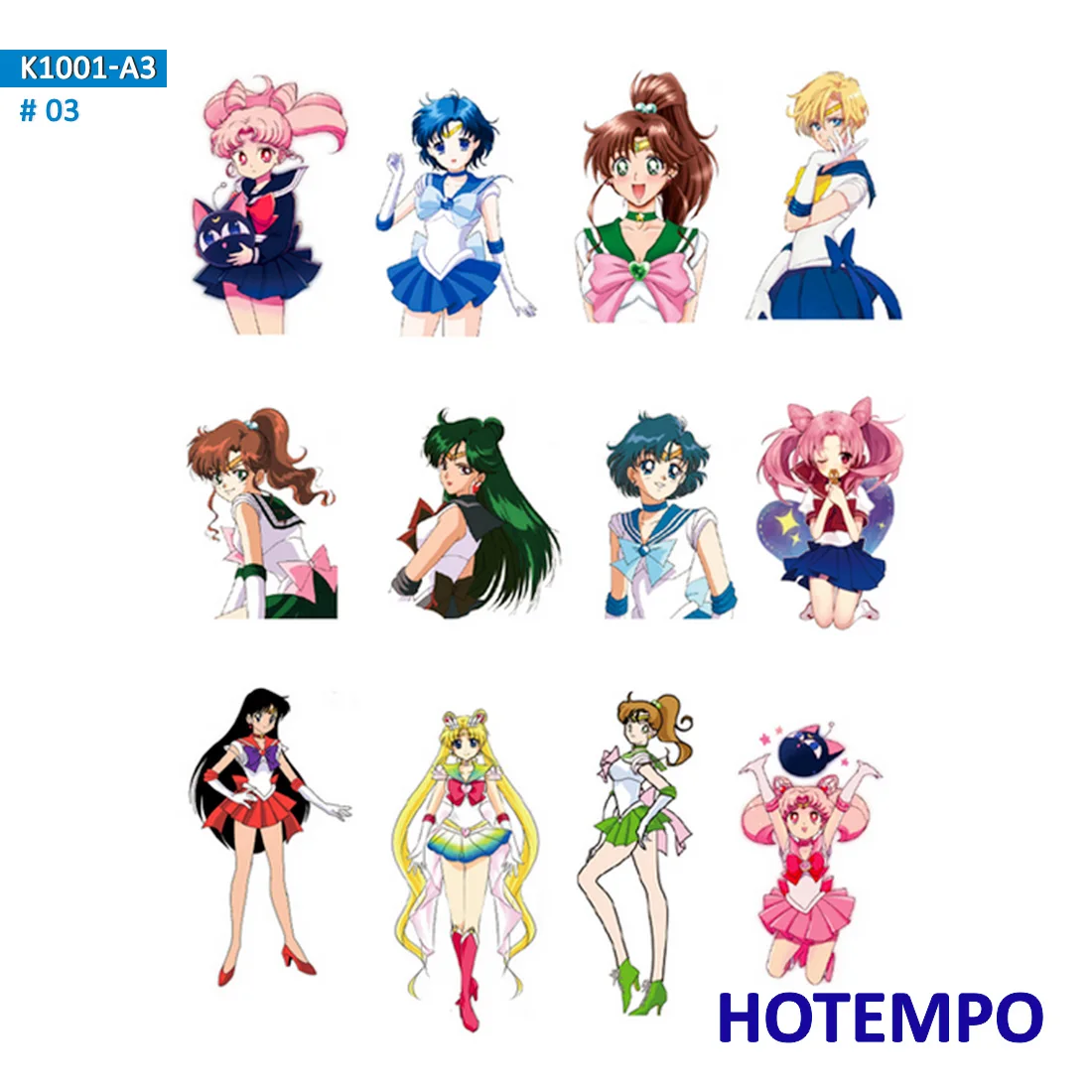 1 sheet Anime Sailor Moon Stickers for Girl Children Kids Gift DIY Letter Diary Scrapbooking Stationery Pegatinas Stickers 1 sheet Anime Sailor Moon Stickers for Girl Children Kids Gift DIY Letter Diary Scrapbooking Stationery Pegatinas Stickers