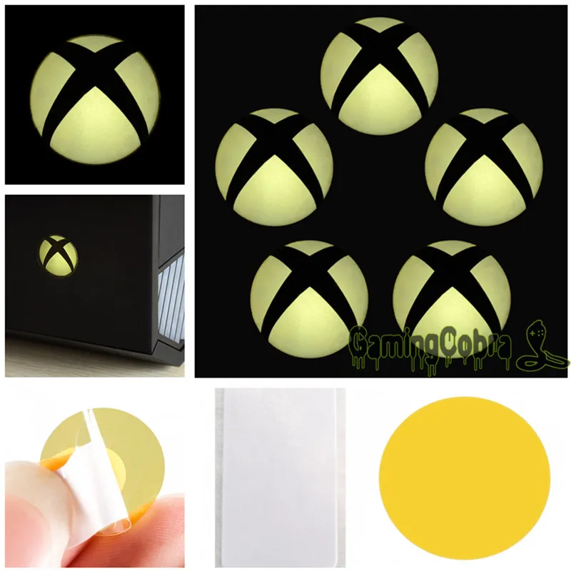LED, Capa para Console Xbox One, Botão Power