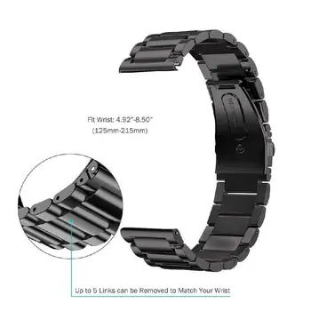 

New 22mm Stainless Steel Watchband Bracelet Straps For Samsung Gear S3 Classic Watch Band Wrist Metal Strap Bracelet