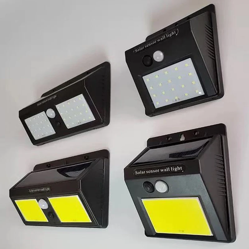 LED Solar Lamp Motion Sensor Outdoor Waterproof IP55 Lights Garden Night Decoration Security Wall Lamp street Yard Path Light