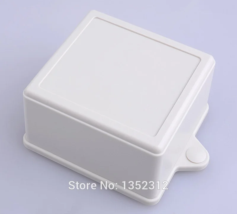 2 pcs/lot 80*75*45mm wall mount plastic enclosure for electronic pcb project outlet box waterproof junction box