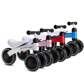 

Children Baby Swing Car Three-round Balance Bike Baby Walker Mute Wheel Skid Resistance Exercise Your Baby's Balance G1518