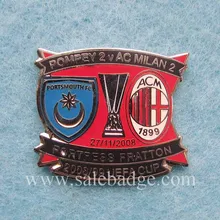 Пользовательские Кубок спорта награда эмаль булавки металлический футбольный бейдж нагрудные булавки Коллекция подарков
