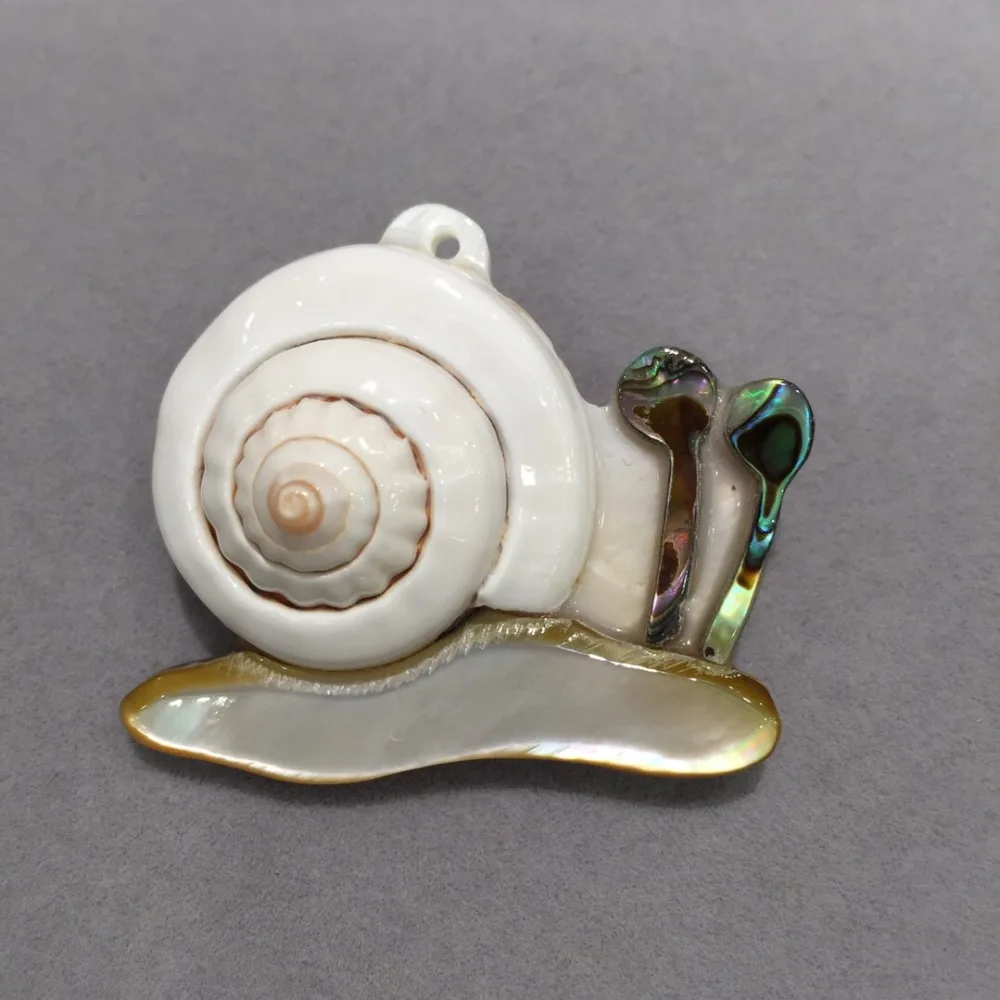 

natural sea shell snail brooch pins cute fashion jewelry for women & girl free shipping