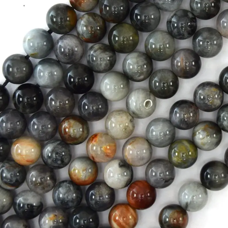 gray hawk eye round beads 15.5 strand hawkeye1