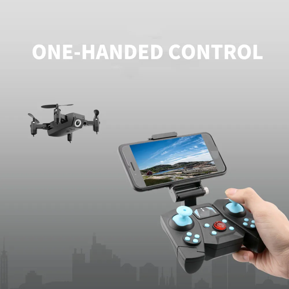

RC Helicopter Aircraft Mini Drone Mini High Performance 2.0MP Camera 801 Plastic Wifi Real Transmitter Headless Mode