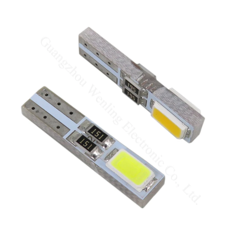 WLJH 10 шт. 12 В W3W T5 Led 74 73 Клин 5730 инструмент SMD кластер светодиодная панельная лампочка датчик приборной панели светильник для Toyota