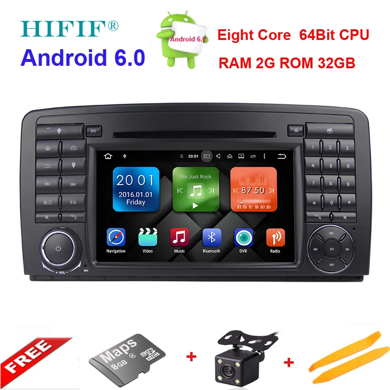 Best 2G RAM+32G ROM Android 6.0 Octa Core Car DVD Multimedia Player For Benz R Class W251 R280 R300 R320 R350 GPS Stereo Head Unit 0 Best 2G RAM+32G ROM Android 6.0 Octa Core Car DVD Multimedia Player For Benz R Class W251 R280 R300 R320 R350 GPS Stereo Head Unit 0
