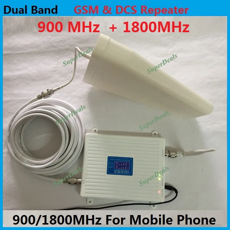 

LCD Display 1800Mhz 900Mhz Dual Band Mobile Phone Signal Booster gsm repeater lte 4g repeater DCS repetidor de sinal de celular