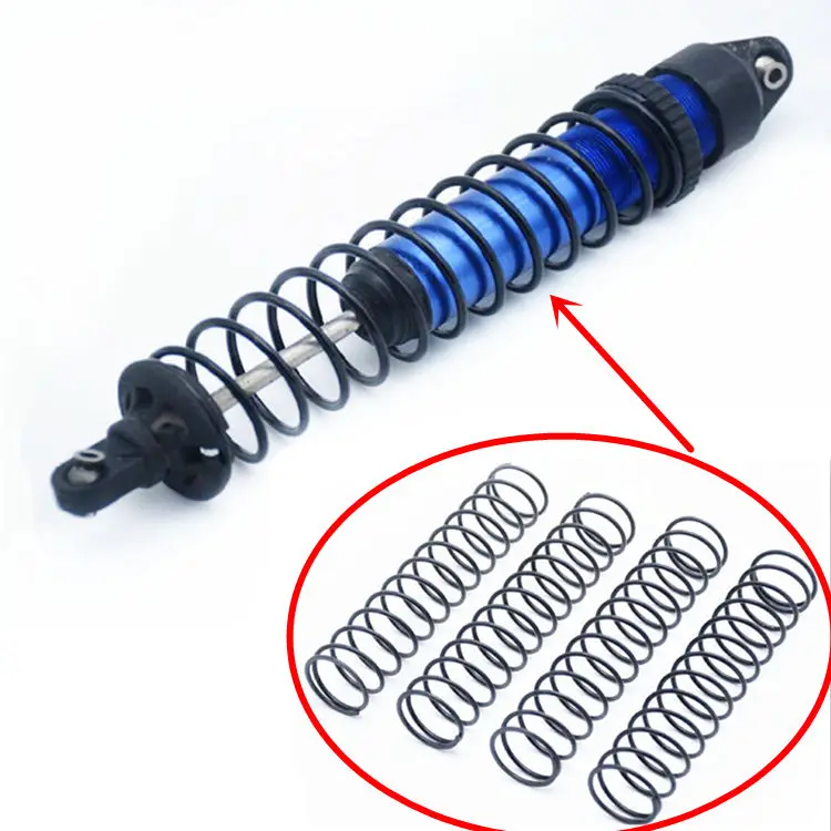 Закаленная пружина амортизатора для 1/5 Traxxas X-MAXX XMAXX Rc Car parts 4 шт./компл. | Игрушки и