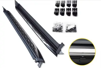 

2pcs/set For Aluminum alloy + ABS Running Board Side Step Nerf Bar Guard Fits For Chevrolet Equinox 2017 2018 2019 2020