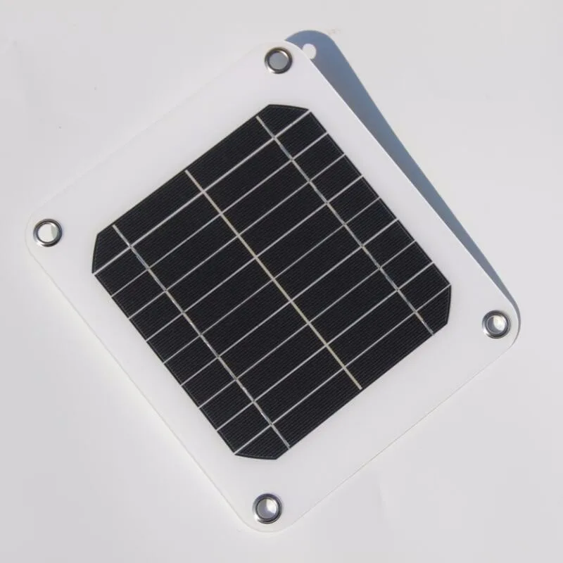 BUHESHUI 5 W 5 V Портативное солнечное зарядное устройство на открытом воздухе USB цифровая рамка стиль солнечное зарядное устройство для iPhone samsung Android 5 V устройство