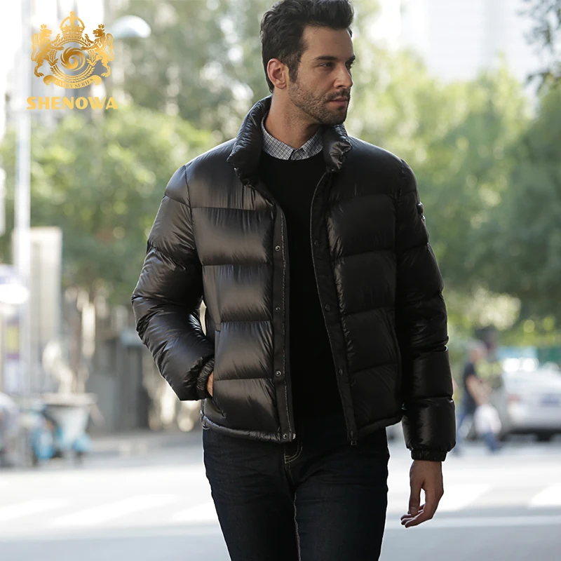 black feather jacket mens