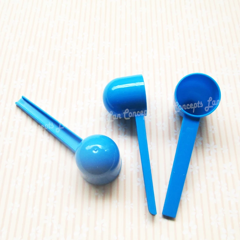 5g plastic measuring scoop small spoon blue 8