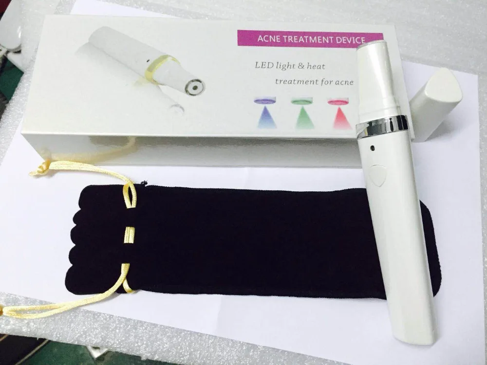 Лазерная ручка для удаления прыщей для шрамов ремонт кожи Омоложение Уход за Кожей акне медицинский инструмент массаж