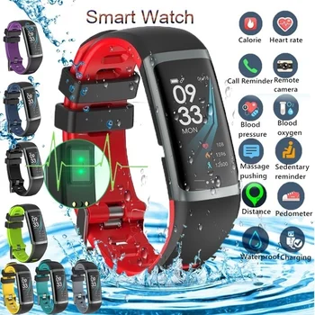 

Teamyo Fitness Band Smart Bracelet Pedometer Heart Rate Monitoring IP67 Waterproof Fitness Tracker Smartwatch PK Xiomi Mi Band 3