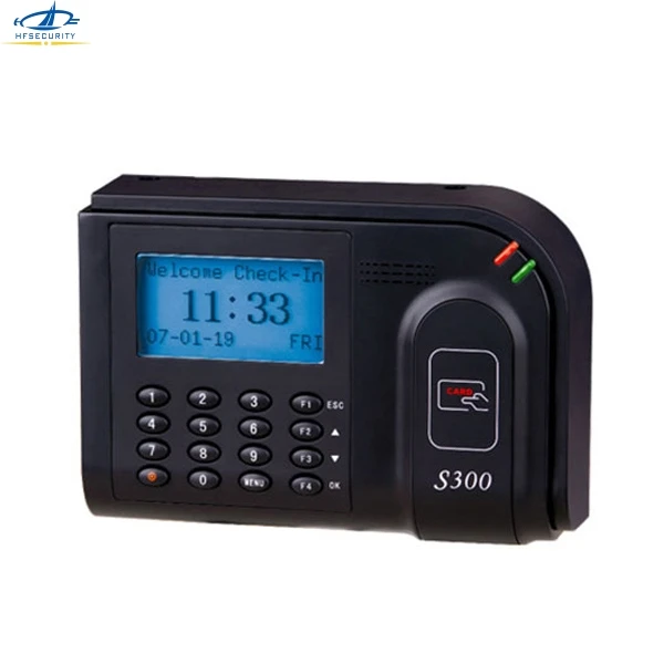 HFSECURITY RFID Time Attendance Punch Rfid Card Reader Time Attendance