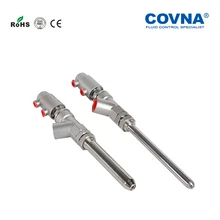 267 мм пневматический клапан двойного действия DN15 воздуха заполнения клапан для заполнения машины