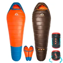 HIGHROCK -10~-15C Autumn/Sping/Winter 3 Season Adult Outdoor Camping Fishing Hiking Down&Cotton Mixture Warm Sleeping Bag