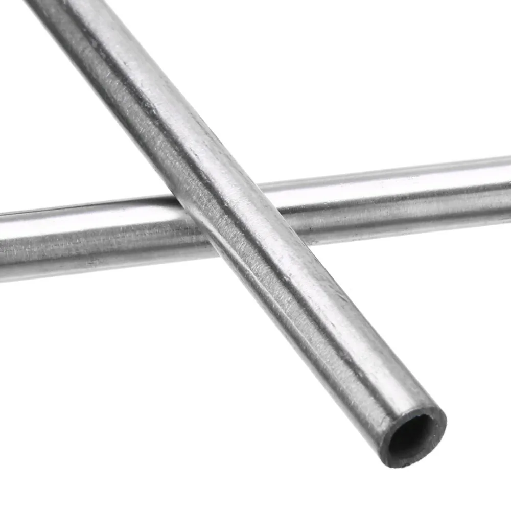 

304 Stainless Steel Capillary Tube Tool OD 8mm 6mm ID Length 250mm High Temperature Resistant Silver Stainless Steel Tube Mayitr