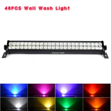 Eyourlife 48 ШТ. Стены Мыть Света DMX512 3/12 Канал Крытый 8 Color LED DJ Club Паб Дискотека Свет Этапа Главная Партия КТВ 99