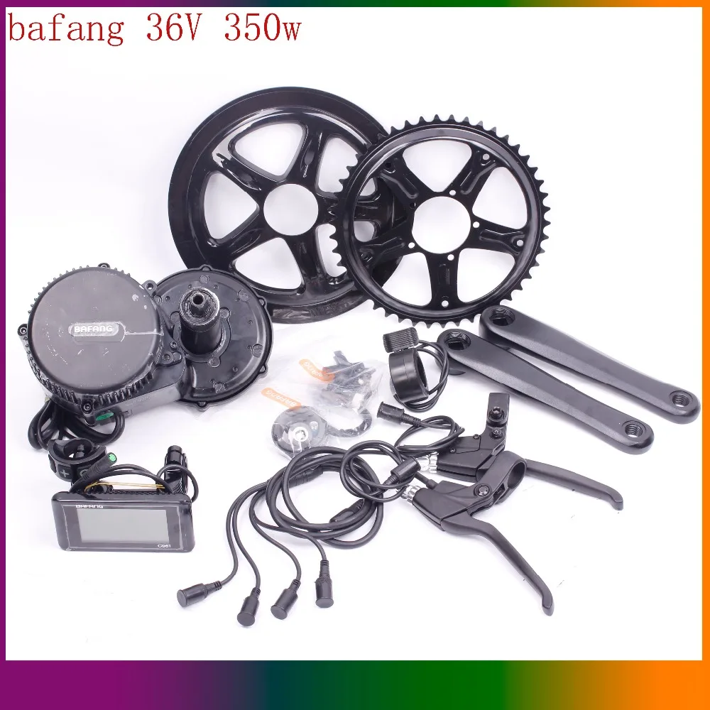 36 В 350 Вт bafang C965/C961 двигателя BBS01 кривошипно Двигателя eletric - Цена: 