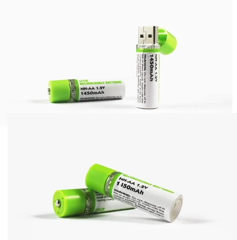 Best Price For 2Pcs AA Battery Nimh AA 1.2V 1450MAH Rechargeable