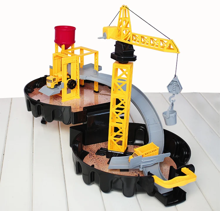Diecast alloy construction site vehicle Engineering Car Classic Toy