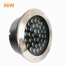 2 шт./36 Вт светодиодный подземные лампы Похоронен освещения торшер, водонепроницаемый IP65, AC85-265V