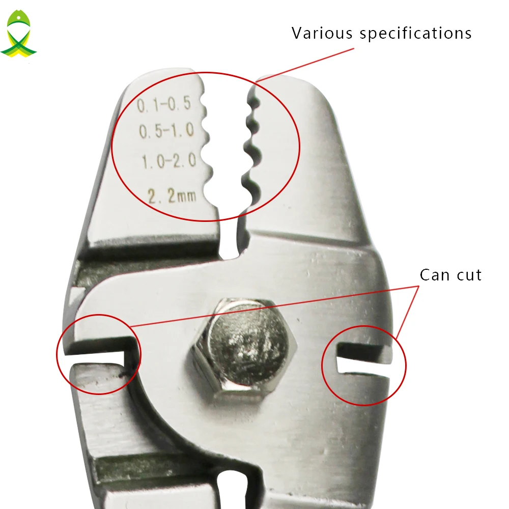 Многофункциональные Антикоррозийные рыболовные щипцы из нержавеющей стали, обжимные плоскогубцы для рыбалки, трубчатые инструменты