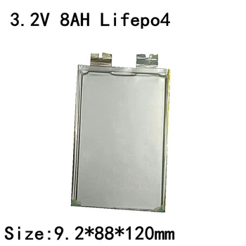 

8pcs 3.2v Lifepo4 8ah Battery 3.2v Bateria Cells 3.2v 8000mah High 30A Discharge for Diy Lifepo4 Bike 8ah 24v Battery 8ah 9ah