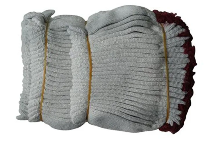 Перчатки, рабочие перчатки устойчивые хлопчатобумажная пряжа в защитных перчатках защита труда более гибкие 24 пары