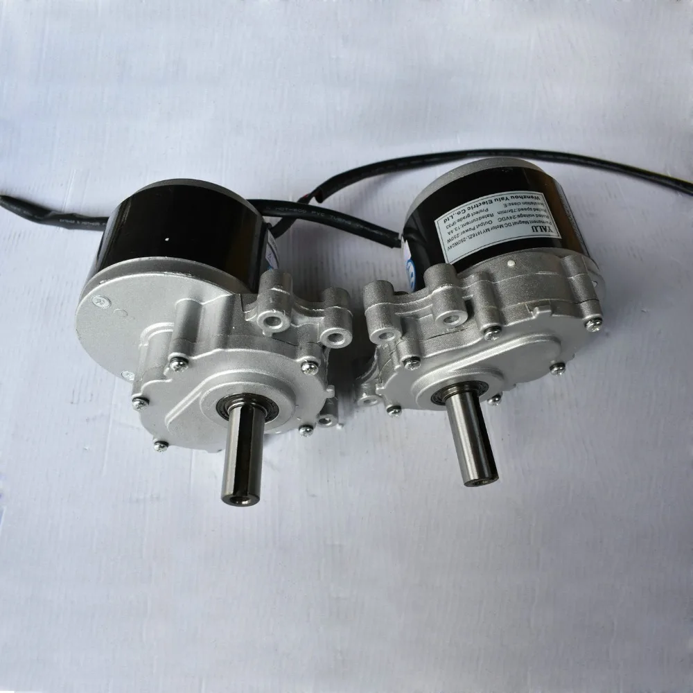 Clearance YALU Super Quality MY1016ZL 24V 250W Robot Electric Wheel Chair Brushed Gear Wheelchair DC Motor 4