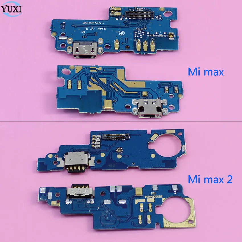 Юйси 1 шт. mi cro док-коннектор для микрофона модуль USB плата с зарядным портом шлейф Запчасти для Xiaomi mi max 2 max2