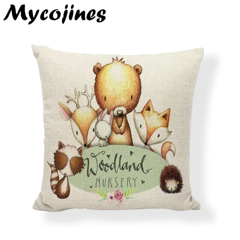 Продвижение 45x45cmCushion Сопроводительное письмо Ловец снов из перьев для девочек Цветок Олень дома Спальня чехлы для мебели белье печати