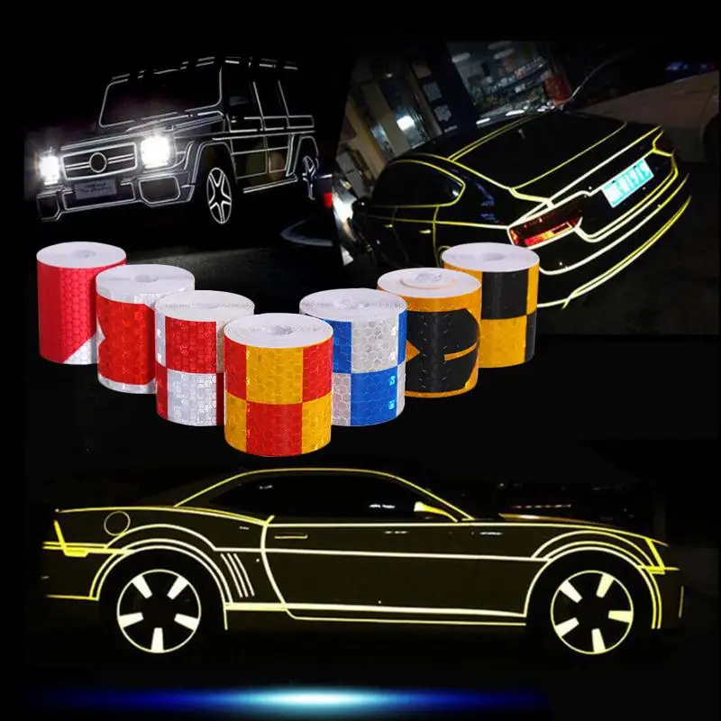 

2017 5cm x 4m Decorative Roll Strip Sheeting Styling Reflect Decal Stickers