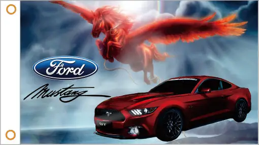 Флаг автомобиля пользовательский флаг автомобиля FORD баннер 3x5ft полиэстер 027