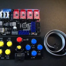 Электронные блоки DIY ЧПУ 4 оси гравировальный станок панель управления лазерная гравировка машина материнская плата с ручкой управления