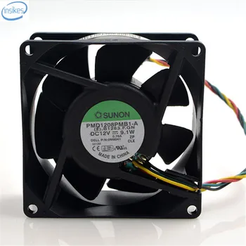 

Original PMD1208PMB1-A DC 12V 9.1W 0.76A 8038 80*80*38mm 5700RPM 4 Wires Computer Blower Cooling Axial Fan