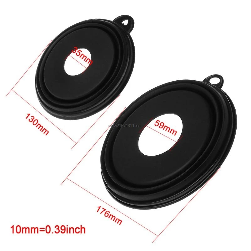 

The Ultimate Lens Hood Universal Anti-reflective Foldable Silicone Photos Videos Camera Image Recording Accessories