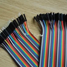 Fixmee 40 шт 1 P-1 P 2Pin коннектор 2,54 мм штекер для женщин Dupont линия коннектор провода кабель