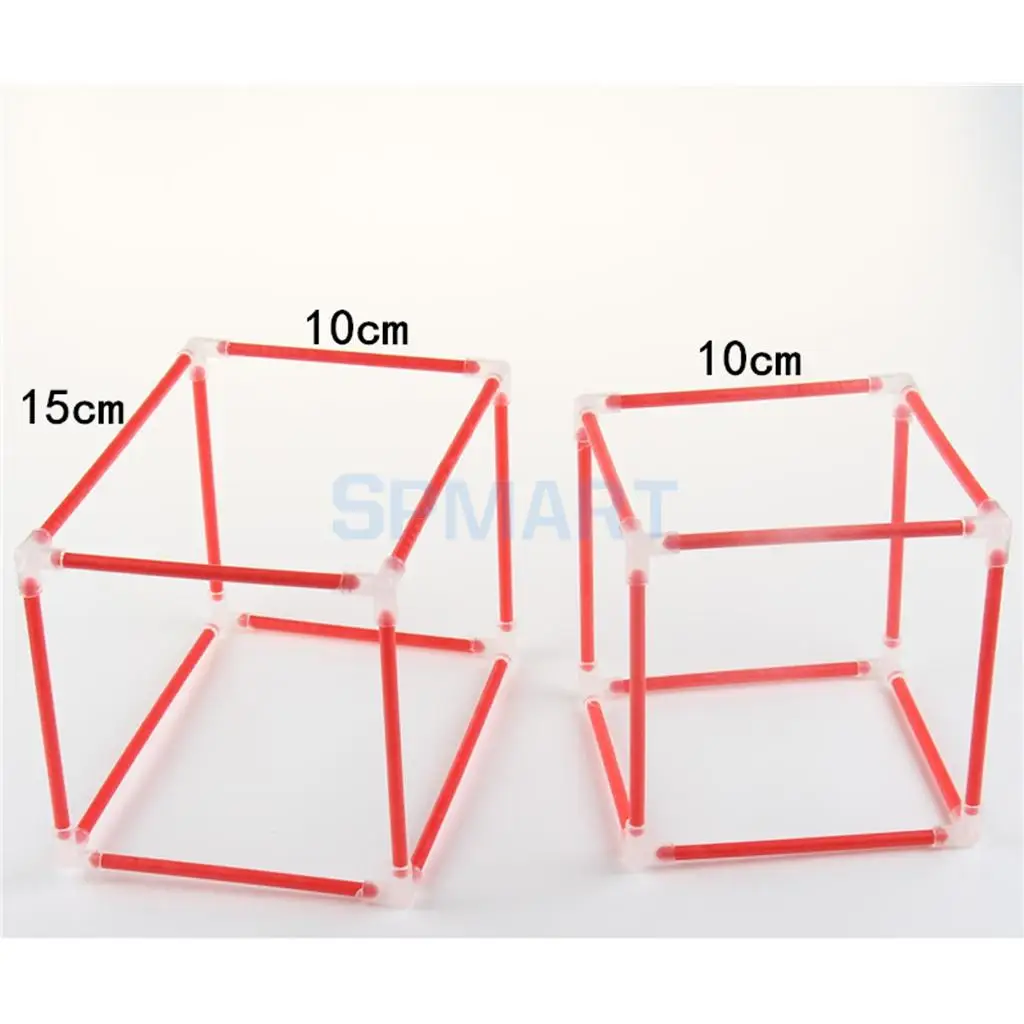 Geometric Shape Building Set Cube Cuboid Math Learning Teaching Tools Educational Toys Kids Children Toy