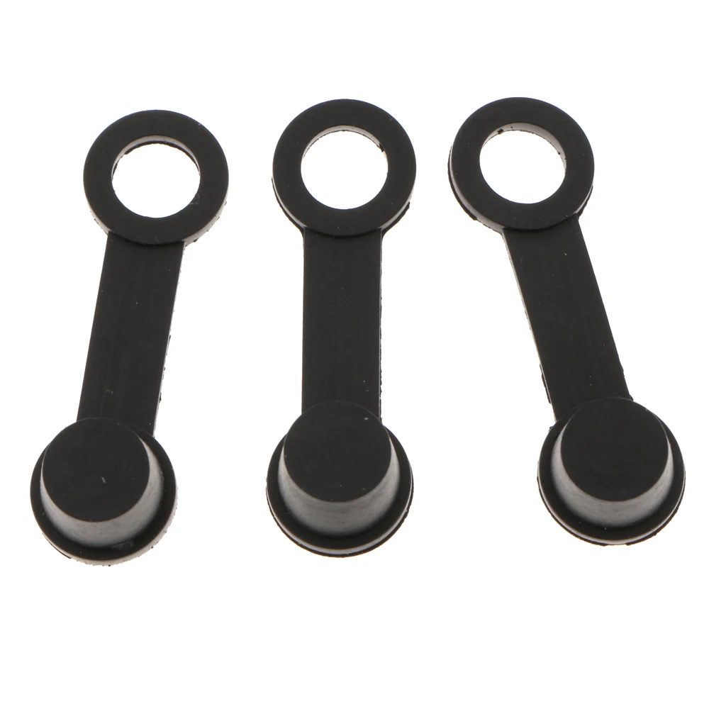 

30PCS Brake Bleeder Rubber Valve Screw Grease Zerk Fitting Cap 30mm Universal Black Auto Replacement Parts