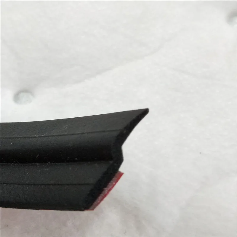 

4M Universal Car Z Shape Rubber Seal Weather Strip Hollow Door Window Edge Moulding Trim Decorate Weatherstrip