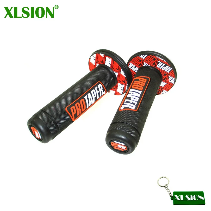 

XLSION Soft Rubber Handle Hand Grips For Pit Pro Trail Dirt Bike ATV Quad Buggy Go Kart Moped Scooter MX Motocross Motorcycle