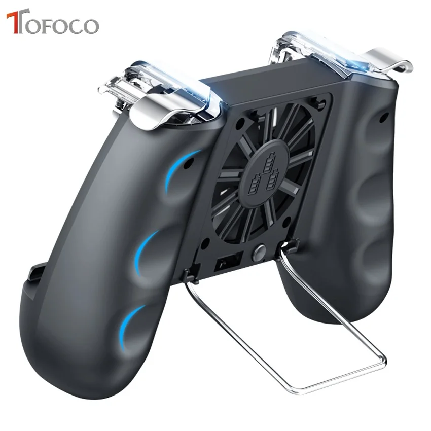  PUBG Controller with Cooling Fan pubg mobile Controller l1 r1 Free Fire Shooter Gamepad Joystick US