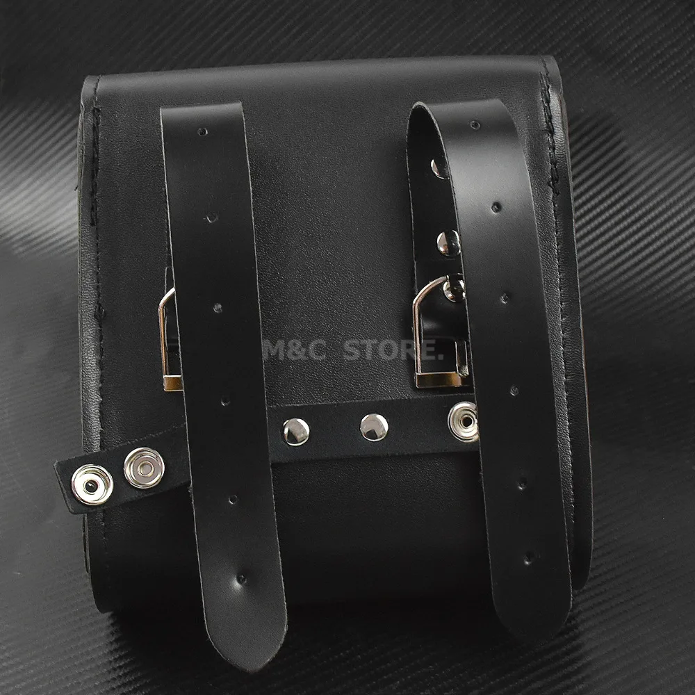 Миниатюрная сумка для инструментов из искусственной кожи седло на руль Harley Sportster